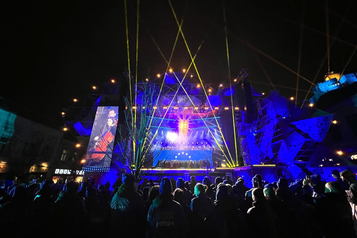 Trenczyn zainaugurował rok jako Europejska Stolica Kultury 2026 - Radio Kielce Słowacja. Trenczyn / Fot. Jakub Juszyński