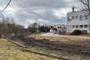 Coraz bliżej powrotu Ciuchci Ponidzie - Radio Kielce 24.02.2026. Jędrzejów. Budowa nowych torowisk oraz modernizacja istniejących stacji „Ciuchci Ponidzie” / Fot. Marcin Marszałek - Radio Kielce