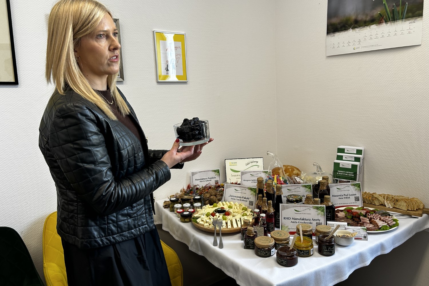 Świętokrzyskie regionem bogatym kulinarnie - Radio Kielce 16.02.2026. Kielce. Śniadanie prasowe posła Rafała Kasprzyka / Fot. Daniel Czwartosz - Radio Kielce