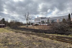 Coraz bliżej powrotu Ciuchci Ponidzie - Radio Kielce 24.02.2026. Jędrzejów. Budowa nowych torowisk oraz modernizacja istniejących stacji „Ciuchci Ponidzie” / Fot. Marcin Marszałek - Radio Kielce