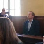 03.03.2026. Katowice. Jeden z oskarżonych Krzysztof P. w Sądzie Okręgowym w Katowicach / Fot. PAP/Art Service