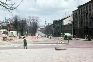 Kielce. Ulica Jana Pawła II. Lata 1969-1971 / źródło: facebook.com/kieleckieinwestycje