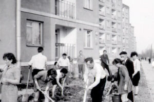 Kielce. Ulica Piekoszowska. 1967 rok / źródło: fotopolska.eu
