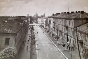 Kielce. Ulica Głowackiego. Lata 1960-1969 / źródło: fotopolska.eu