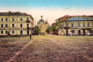 Kielce. Ulica Mickiewicza. 1905 rok / źródło: fotopolska.eu