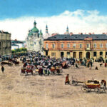 Kielce. Ulica Mickiewicza. 1910 rok / źródło: fotopolska.eu; Henryk Frist