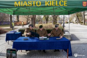 02.03.2026. Kielce. Uroczystość przekazania dowództwa 8. Dywizji Piechoty Armii Krajowej generałowi brygady Janowi Wojno / Fot. Urząd Miasta Kielce