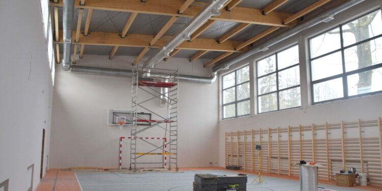 Jasionna. Hala sportowa / Fot. Miasto Jędrzejów - Facebook