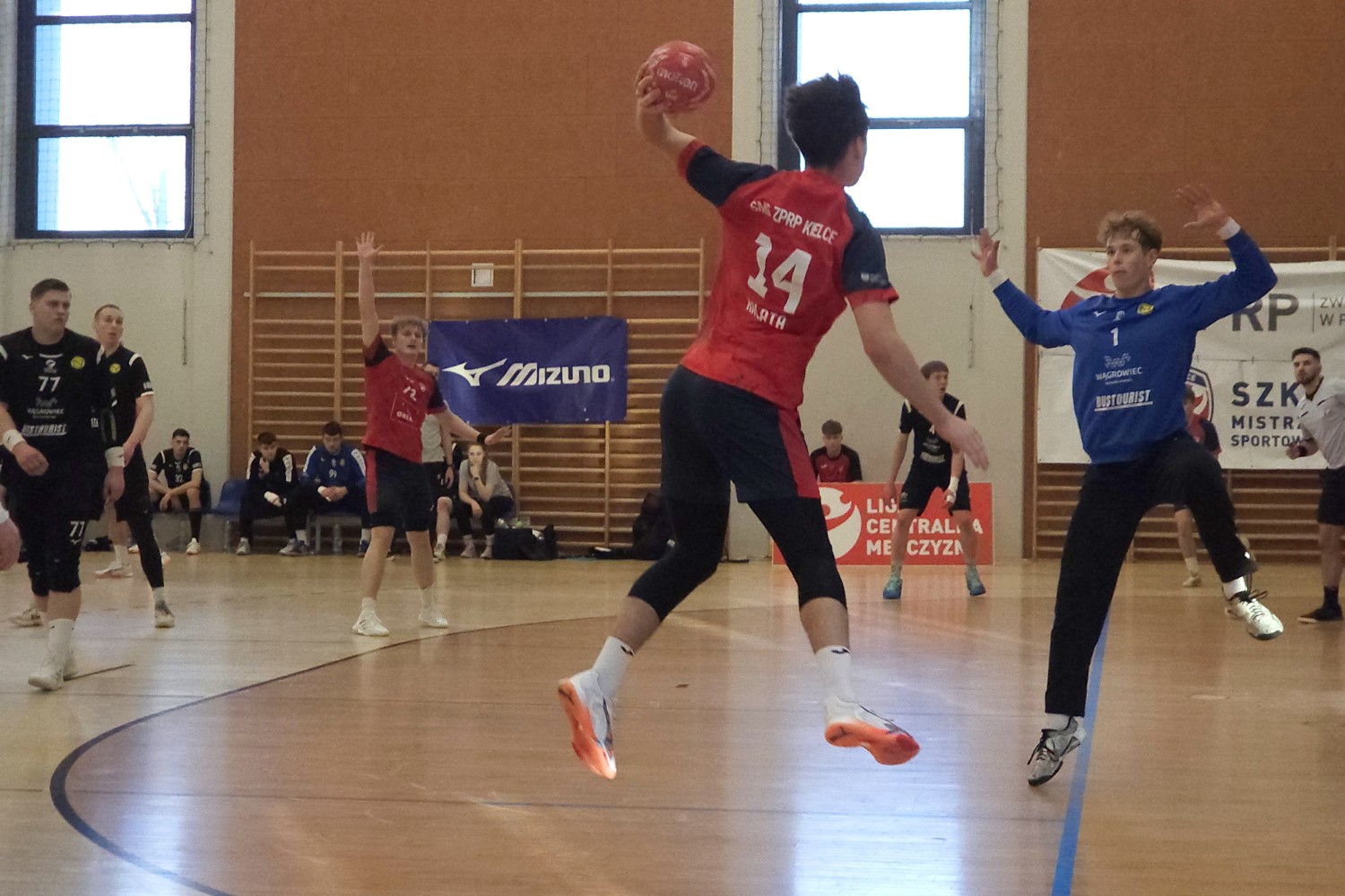 Nielba za mocna dla SMS - Radio Kielce 28.02.2026. Kielce. Mecz Ligi Centralnej: SMS ZPRP Kielce - Nielba Wągrowiec / Fot. Maciej Makuła - Radio Kielce