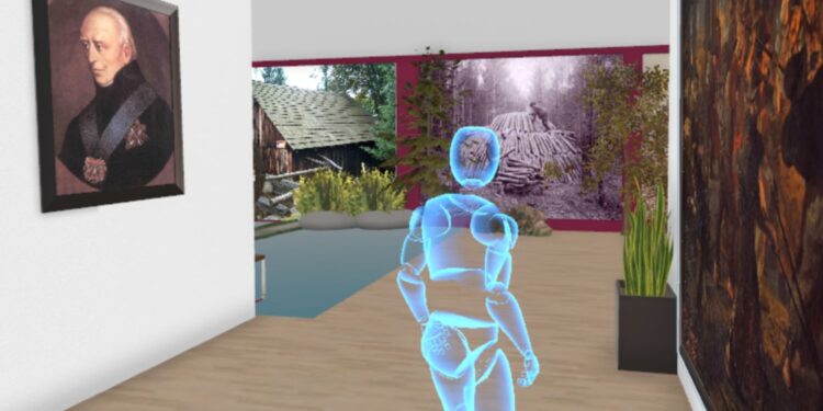 Maleniec jak Luwr można zwiedzać online - Radio Kielce Interaktywna wystawa on-line Muzeum w Maleńcu / Printscreen / Metasteps: Magdalena Galas-Klusek - Radio Kielce