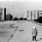 Kielce. Ulica Piekoszowska. 1967 rok. Skrzyżowanie ulic Jagiellońskiej i Piekoszowskiej / źródło: fotopolska.eu
