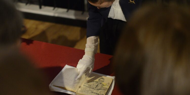 06.03.2026. Sandomierz. Muzeum Zamkowe. Wykład o Wandzie Chełmońskiej, prezentacja prac artystki / Fot. Muzeum Zamkowe w Sandomierzu