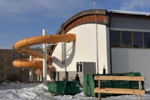 Sandomierz. Basen / Fot. Grażyna Szlęzak-Wójcik - Radio Kielce