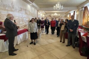 13.02.2026. Sandomierz. Setne urodziny Danuty Targowskiej / Fot. Grażyna Szlęzak - Radio Kielce