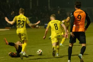 07.03.2026. 21. kolejka Betclic 3. Ligi: KSZO 1929 Ostrowiec - Naprzód Jędrzejów / Fot. Kamil Król - Radio Kielce