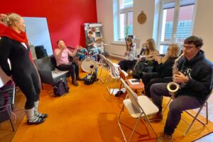 Przygotowania do drugiej edycji międzynarodowego projektu muzycznego Muzolingua International / Fot. Dorota Klusek - Radio Kielce