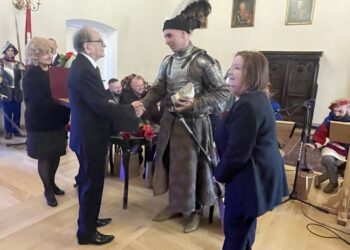 28.02.2026. Sandomierz. Gala Sandomierzanin 2025 roku / Fot. Grażyna Szlęzak-Wójcik - Radio Kielce