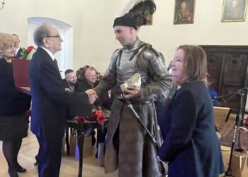 28.02.2026. Sandomierz. Gala Sandomierzanin 2025 roku / Fot. Grażyna Szlęzak-Wójcik - Radio Kielce