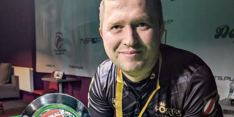 Mariusz Skoneczny / Fot. Polski Związek Bilardowy