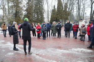 08.02.2026. Kielce. Spacer śladami Stefana Żeromskiego / Fot. Wiktor Taszłow - Radio Kielce