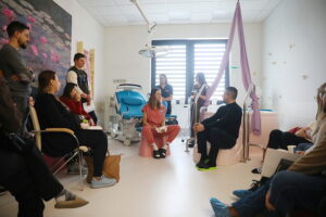 07.02.2026. Kielce. Otwarty dzień bloku porodowego w Wojewódzkim Szpitalu Zespolonym w Kielcach / Fot. Wiktor Taszłow - Radio Kielce