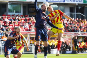07.03.2026 Kielce. Mecz Korona Kielce - Bruk Bet Termalika Nieciecza / Fot. Wiktor Taszłow - Radio Kielce
