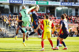 07.03.2026 Kielce. Mecz Korona Kielce - Bruk Bet Termalika Nieciecza / Fot. Wiktor Taszłow - Radio Kielce