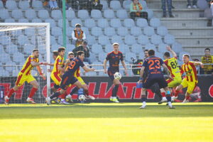 07.03.2026 Kielce. Mecz Korona Kielce - Bruk Bet Termalika Nieciecza / Fot. Wiktor Taszłow - Radio Kielce