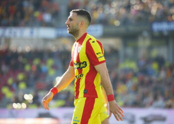 07.03.2026 Kielce. Mecz Korona Kielce - Bruk Bet Termalika Nieciecza / Fot. Wiktor Taszłow - Radio Kielce