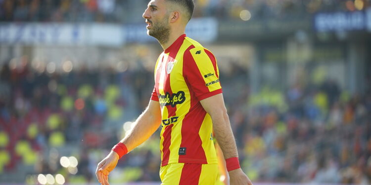 07.03.2026 Kielce. Mecz Korona Kielce - Bruk Bet Termalika Nieciecza / Fot. Wiktor Taszłow - Radio Kielce