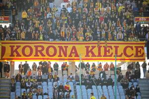 07.03.2026 Kielce. Mecz Korona Kielce - Bruk Bet Termalika Nieciecza / Fot. Wiktor Taszłow - Radio Kielce