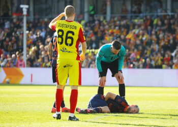 07.03.2026 Kielce. Mecz Korona Kielce - Bruk Bet Termalika Nieciecza / Fot. Wiktor Taszłow - Radio Kielce