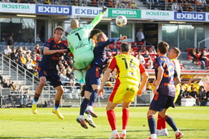 07.03.2026 Kielce. Mecz Korona Kielce - Bruk Bet Termalika Nieciecza / Fot. Wiktor Taszłow - Radio Kielce