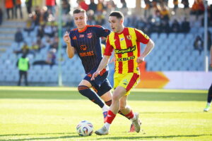 07.03.2026 Kielce. Mecz Korona Kielce - Bruk Bet Termalika Nieciecza / Fot. Wiktor Taszłow - Radio Kielce