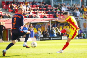 07.03.2026 Kielce. Mecz Korona Kielce - Bruk Bet Termalika Nieciecza / Fot. Wiktor Taszłow - Radio Kielce