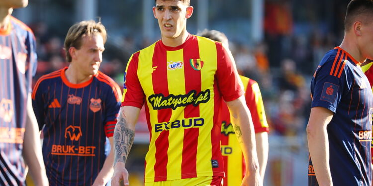 07.03.2026 Kielce. Mecz Korona Kielce - Bruk Bet Termalika Nieciecza / Fot. Wiktor Taszłow - Radio Kielce