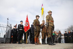 08.03.2026 Bieliny. Obchody 82. rocznicy zamordowania 20 mieszkańców przez hitlerowców / Fot. Wiktor Taszłow – Radio Kielce