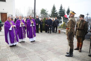 08.03.2026 Bieliny. Obchody 82. rocznicy zamordowania 20 mieszkańców przez hitlerowców / Fot. Wiktor Taszłow – Radio Kielce