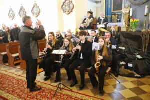 08.03.2026 Bieliny. Obchody 82. rocznicy zamordowania 20 mieszkańców przez hitlerowców / Fot. Wiktor Taszłow – Radio Kielce