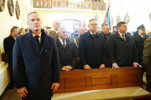 08.03.2026 Bieliny. Obchody 82. rocznicy zamordowania 20 mieszkańców przez hitlerowców / Fot. Wiktor Taszłow – Radio Kielce