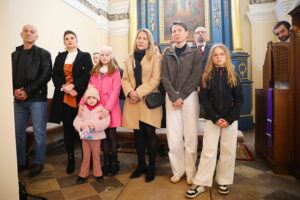 08.03.2026 Bieliny. Obchody 82. rocznicy zamordowania 20 mieszkańców przez hitlerowców / Fot. Wiktor Taszłow – Radio Kielce