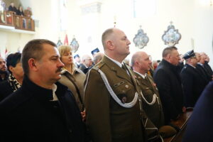 08.03.2026 Bieliny. Obchody 82. rocznicy zamordowania 20 mieszkańców przez hitlerowców / Fot. Wiktor Taszłow – Radio Kielce
