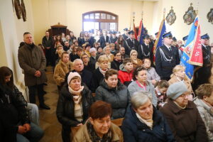 08.03.2026 Bieliny. Obchody 82. rocznicy zamordowania 20 mieszkańców przez hitlerowców / Fot. Wiktor Taszłow – Radio Kielce