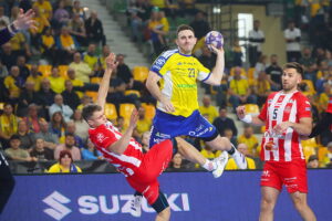 08.03.2026 Kielce. Mecz Industria Kielce - Rebud KPR Ostrovia Ostrów Wielkopolski / Fot. Wiktor Taszłow - Radio Kielce