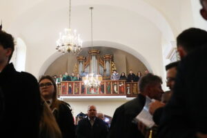 08.03.2026 Bieliny. Obchody 82. rocznicy zamordowania 20 mieszkańców przez hitlerowców / Fot. Wiktor Taszłow – Radio Kielce