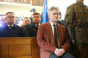 08.03.2026 Bieliny. Obchody 82. rocznicy zamordowania 20 mieszkańców przez hitlerowców / Fot. Wiktor Taszłow – Radio Kielce