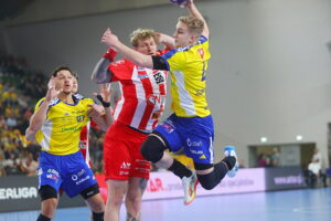 08.03.2026 Kielce. Mecz Industria Kielce - Rebud KPR Ostrovia Ostrów Wielkopolski / Fot. Wiktor Taszłow - Radio Kielce