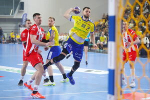 08.03.2026 Kielce. Mecz Industria Kielce - Rebud KPR Ostrovia Ostrów Wielkopolski / Fot. Wiktor Taszłow - Radio Kielce