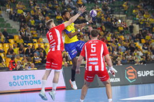 08.03.2026 Kielce. Mecz Industria Kielce - Rebud KPR Ostrovia Ostrów Wielkopolski / Fot. Wiktor Taszłow - Radio Kielce