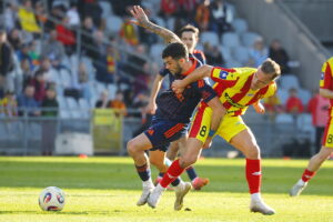 07.03.2026 Kielce. Mecz Korona Kielce - Bruk Bet Termalika Nieciecza / Fot. Wiktor Taszłow - Radio Kielce